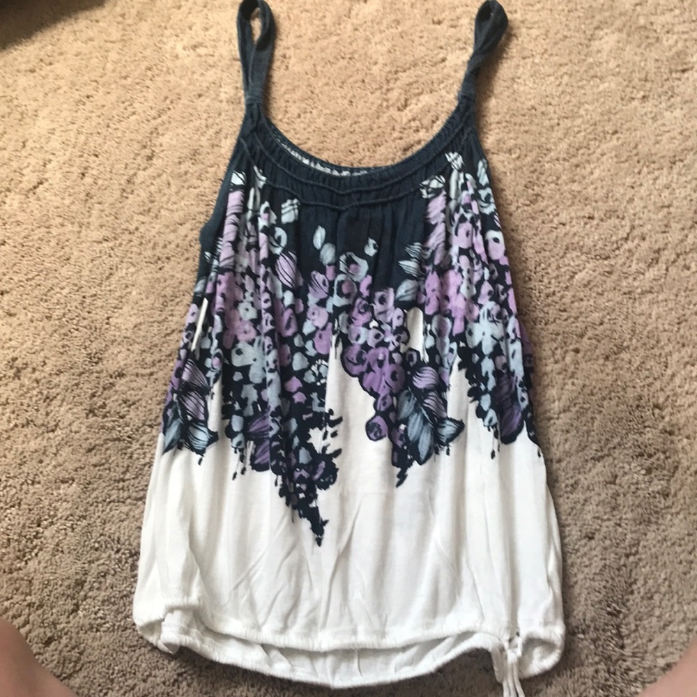 American Eagle Floral Tank